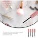 OHPHCALL 12 Pcs Eyeliner Stick Makeup Travel Containers Eyelash Cream Bottle Transparent Mascara The Pet Pink - Buy Online on GoSupps.com