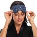 ElliTarr Galaxy Navy Sleep Mask - Light Blocking Eye Cover for Men and Women - Buy Online on GoSupps.com