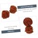 Beavorty 4-Piece Walnut Massage Balls - Natural Stress Relief for Forearm & Hand | Chinese Health Physics Balls - Buy Online on GoSupps.com