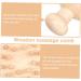 Fomiyes 2-Pack Wooden Massage Comb | At-Home Scalp & Hair Head Massage Device | Natural Beech Wood for Relaxation & Wellness - Buy Online on GoSupps.com