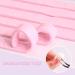 ANGNYA 2 Set Heart-Shaped Nail Stands for Press On | Aurora Nail Holder with Reusable Adhesive Putty | Strong Magnetic Nail Display Art Stand for Painting Nails - Sliver - Buy Online on GoSupps.com