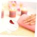 Palette de Maquillage Acrylique Transparente Plateau Mixeur Portable Compartiments avec Poign e Ergonomique pour Fond de Teint L vres et M lange Pr cis des Couleurs Outil - Buy Online on GoSupps.com