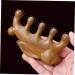 Beaupretty Green Sandalwood Massage Comb - 5-Stage Scalp Gua Sha & Scratching Tool for Ultimate Relaxation - Buy Online on GoSupps.com