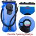 WACOOL 3L BPA Free Hydration Pack Bladder 100oz Water Reservoir Blue - Leak-Proof & Double Opening Design | Includes Clean Kit - Buy Online on GoSupps.com