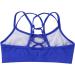 Moily Kids Girls Blue Cross Back Crop Top | Gymnastics Dance Sports Bra Size 14 - Buy Online on GoSupps.com