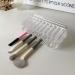 Eye Liner Organizer 26 Slots Eyeliner Holder Organizer for Women Transparent Lip Liner Organizer Eyebrow Pencil Organizer for Makeup Brushes - Buy Online on GoSupps.com
