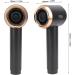 Cordless Hair Dryer Intelligent Temperature Control Portable Travel Hair Dryer Rechargeable Fast Drying Negative Ion Blow Dryer with 2 Nozzle Attachments for Home (US Plug US Plug 100-240V - Buy Online on GoSupps.com