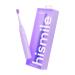 HISMILE Electric Toothbrush 3 Brushing Modes Smart Timer Rechargeable Soft-Tapered Bristles Mode Memory (Purple)