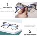 Faruta Blue Light Blocking Glasses - Black Frame Anti-Glare Computer & Gaming - 2 Pairs for Reduced Eye Strain & Enhanced Comfort - Buy Online on GoSupps.com