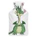Dragon Hot Water Bottle With Cover Plush Bed Bottle Hand Warmer For Adults And Children 26.5X15.3cm