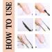 Fiberglass Nail Extension Kit - 20 Pcs Silk Wrap Stickers for Quick Gel Nail Art Tools - Buy Online on GoSupps.com