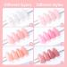 NXJ INFILILA Nude Gel polish 6 Colors Gel Nail Polish Set Milky Nude Pink Gel Nail Polish Kit DIY Nail Art at Home Professional Nail Salon Translucent Nail Polish - Buy Online on GoSupps.com
