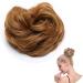 SEGO hairpiece bun hair tie hair extension VOLUMINOUS hair knot extensions updos coffee brown #27