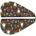 Hair Towel Wrap for Quick Drying | Button Towel Turban & Head Towel - Gnome Insect Frog Design - Buy Online on GoSupps.com