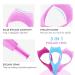 6PCS Mascara Shield Applicator Guard | 3 in 1 Eyelash Tools | Reusable Silicone Lash Shield for Women & Girls | Eye Makeup Tool for Perfect Mascara Application - Buy Online on GoSupps.com