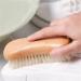Shoe Brush Cleaning Brush Wooden Laundry Brushes Household Washing Clothes Cleaning Brush Plate Brush Shoes Wash Bristle Brush Brush Onecolor - Buy Online on GoSupps.com