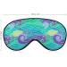 Light-Blocking Japanese Wave Sleep Mask | Comfortable Adjustable Eye Cover for Travel & Sleep | Soft Blue Blindfold for Women & Men - Buy Online on GoSupps.com