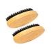 AnSafe Shaving Brush Handmade Foam Soap Head Styling Beard Brush Bristle Hair Shaving Brush 2 Pieces
