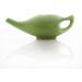 2activelife Yoga Neti Pot - Handcrafted Ceramic Nasal Wash Pot, 225ml Capacity, Freckle Pattern Green - Dishwasher Safe - Buy Online on GoSupps.com