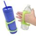 EaZyHold Adaptive Handle for Sports Tools Cups and Bottles for Kids Adults Veterans Seniors Independent Living Accessory for Weak Grip Stroke Cerebral Palsy Arthritis (2 Pack)