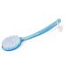 Long-Handle Blue Bath/Shower Body Brush & Back Scrubber with Soft Bristles - Buy Online on GoSupps.com