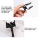 Ondder Black Butterfly Hair Clips for Salon Styling - Pro Hair Clamps for Cutting, Coloring & Sectioning - Hair Accessories for Women - Buy Online on GoSupps.com