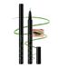 Lestpola Glittery liquid green eyeliner - Metallic finish - Waterproof - Long-lasting - Smooth - Colorful - Highly pigmented - Makeup for cosplay Party06