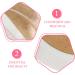 HAPINARY Eye Shadow Plate Makeup Repair Tools Blush Press Stamp Blusher Pressing Stamp Tamper Acrylic - Buy Online on GoSupps.com
