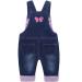 Kid's Cool Space Baby Girl Jean Overalls 6-12 Months Blue-1301 | Toddler Denim Cute 3D Bunny Outfit - Buy Online on GoSupps.com