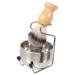 Lurrose 1 Set multi-use shave brush set bracket household suit for men suite manual shaver brush nylon Organizer shaving brush male beard brush kit Wood beard portable hair brush