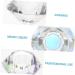 POPETPOP 2 Pcs Nail Art Crystal Cup Matte Gel Nail Polish Nail Dappen Dish with Lid Nail Art Glass Dish Dappen Dish Bowl Transparent Gel Nail Polish Manicure White Crystal Mixing Cup Liquid 5.5x5.5cmx2pcs Whitex2pcs - Buy Online on GoSupps.com