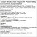 Copper Bisglycinate Powder | Chelated | Immune Support | Vegan (500g) 500 g (Pack of 1) - Buy Online on GoSupps.com