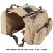 Pssopp Dog Pack Breathable Pet Outdoor Backpack Hound Travel Camping Hiking Saddle Bag Dog Rucksack with 2 Capacious Side Pockets for Medium and Large Dogs - Buy Online on GoSupps.com