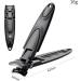 Ultra-Thin Portable Nail Clippers Anti-Splash Nail Clippers Nail Tools (Black) 111 - Buy Online on GoSupps.com