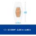 Nexcare Waterproof Clear Bandages - 20 Count, Covers & Protects Cuts, Scrapes, Blisters - One Size - Buy Online on GoSupps.com