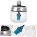 Zerodeko 1pc Castor Seasoning Storage Jar Glass Storage Jar Container with Lids Terrarium Fogger Concise Seasoning Pot Condiment Jars Honey Stainless Steel Storage Tank Pack - Buy Online on GoSupps.com