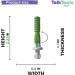 TalkTools Sensi Wee Round Textured Tip (Green) - Oral Sensory Tool - Buy Online on GoSupps.com