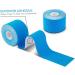 5M Kinesiology Elastic Tape - Sky Blue Sports Physio Muscle Strain Injury Support - Premium Quality for Effective Relief - Buy Online on GoSupps.com