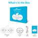EasyHome Rechargeable Wireless TENS Unit - FDA Cleared, FSA Eligible Muscle Stimulator for Pain Relief - Portable Therapy Device EHE015 - Buy Online on GoSupps.com