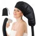 Hadio Ultimate Bonnet Hood Hair Dryer -Adjustable Satin Diffuser Drying Cap- Suitable for Hand Held Hair Dryer Extended Hose Length -Styling Curling & Deep Conditioning -Fits All Head & Hair Sizes
