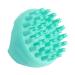 Fomiyes 1stk hair massage brush for the salon gym gymnasium scalp massage devices soft hairbrush made of silicone clothes collector hair shampoo brush hair massage brush made of silicone 1pc green