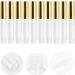 Sewroro Lot de 10 Tubes L vres Brillants Vides 10 Ml Transparents Bouchon Dor Tube Rond en Plastique L ger pour Gloss Huiles L vres et Rouges Liquides Usage Cosm tique Quotidien - Buy Online on GoSupps.com