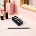 FRCOLOR Taille-crayon de Maquillage Manuel 5 Trous pour Crayons Sourcils L vres et Eye-liner Lame en Acier au Mangan se Capuchon Protecteur Lot de 2 Noir Outil Portable - Buy Online on GoSupps.com