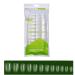 FEIlei Long Coffin Fakes Nail Tips Acrylic Press on Nails Clear Artificial False Nails