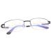 Yimi progressive multifocus reading glasses women men anti-blue light vision retro reading aid anti-tired glasses black 2.5 x
