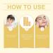  JIAOY Vitamin C serum stick brightening vitamin C serum stick brightening and puffiness-reducing eye contour balm moisturizing face and body balm evens skin tone (2PCS) - Buy Online on GoSupps.com