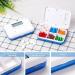 BStCar Medication Alarm Clock - 6 Compartment Mini Portable Pill Organizer with Digital Screen & 5 Alarms - Smart Sealed Design for Pills & Supplements - Buy Online on GoSupps.com