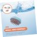 Magiclulu 15 StK Shampoo Brush - Silicone Scalp Massager & Body Scrubber for Ultimate Hair Care - Buy Online on GoSupps.com