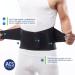 Stabilizing Back Support Brace for Men & Women | Lumbar Support Belt for Pain Relief & Injury Recovery (Medium - Buy Online on GoSupps.com