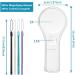 24 Pack Plastic Magnifier Mini Magnifying Glass 5X and 15X - Handheld Reading for Kids, Home, Classroom Outdoor Science Observation Hand Lens by IRCHLYN - Buy Online on GoSupps.com